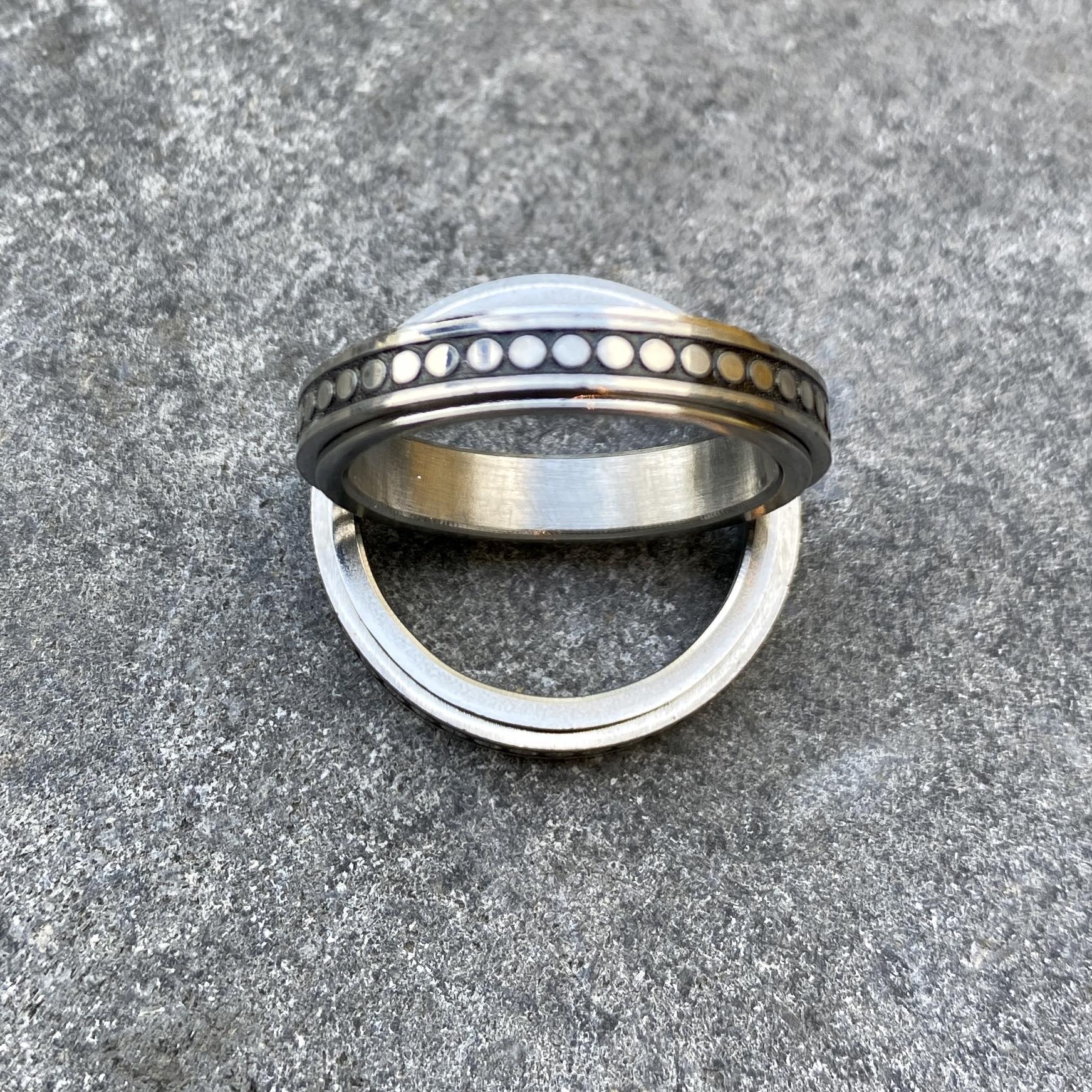 Fikthringur stál dömu 17 mm innramál