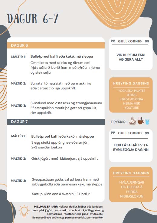 21 daga áskorun með KRISTU og aðgangur að lokuðum hóp ath eingöngu vefútgáfa