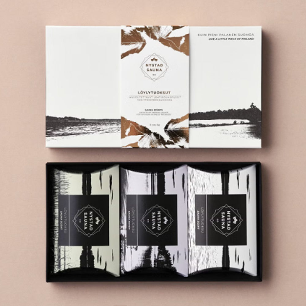 Gjafasett f saunu, ilmpokar