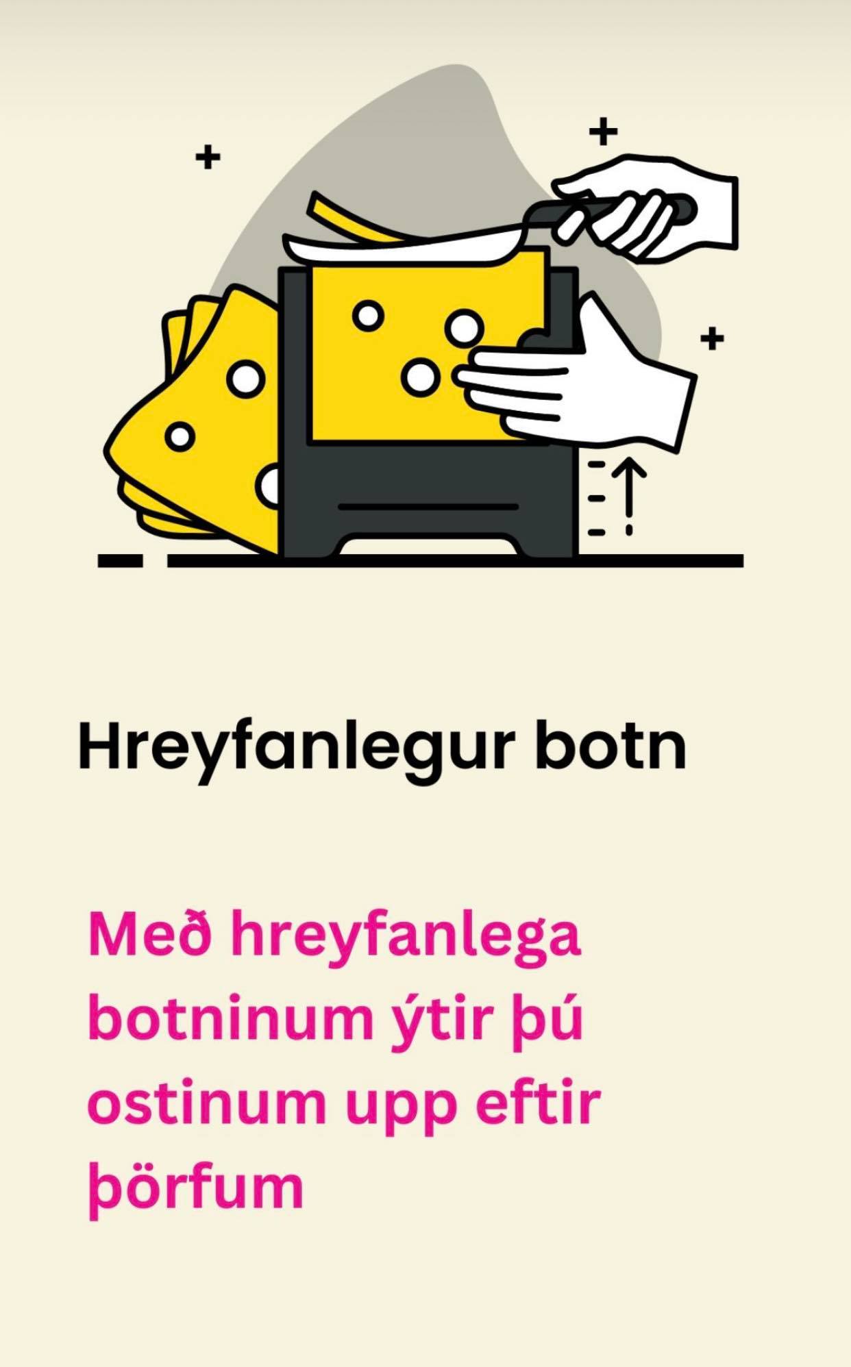 Ostaboxið - Easy cheese SVART