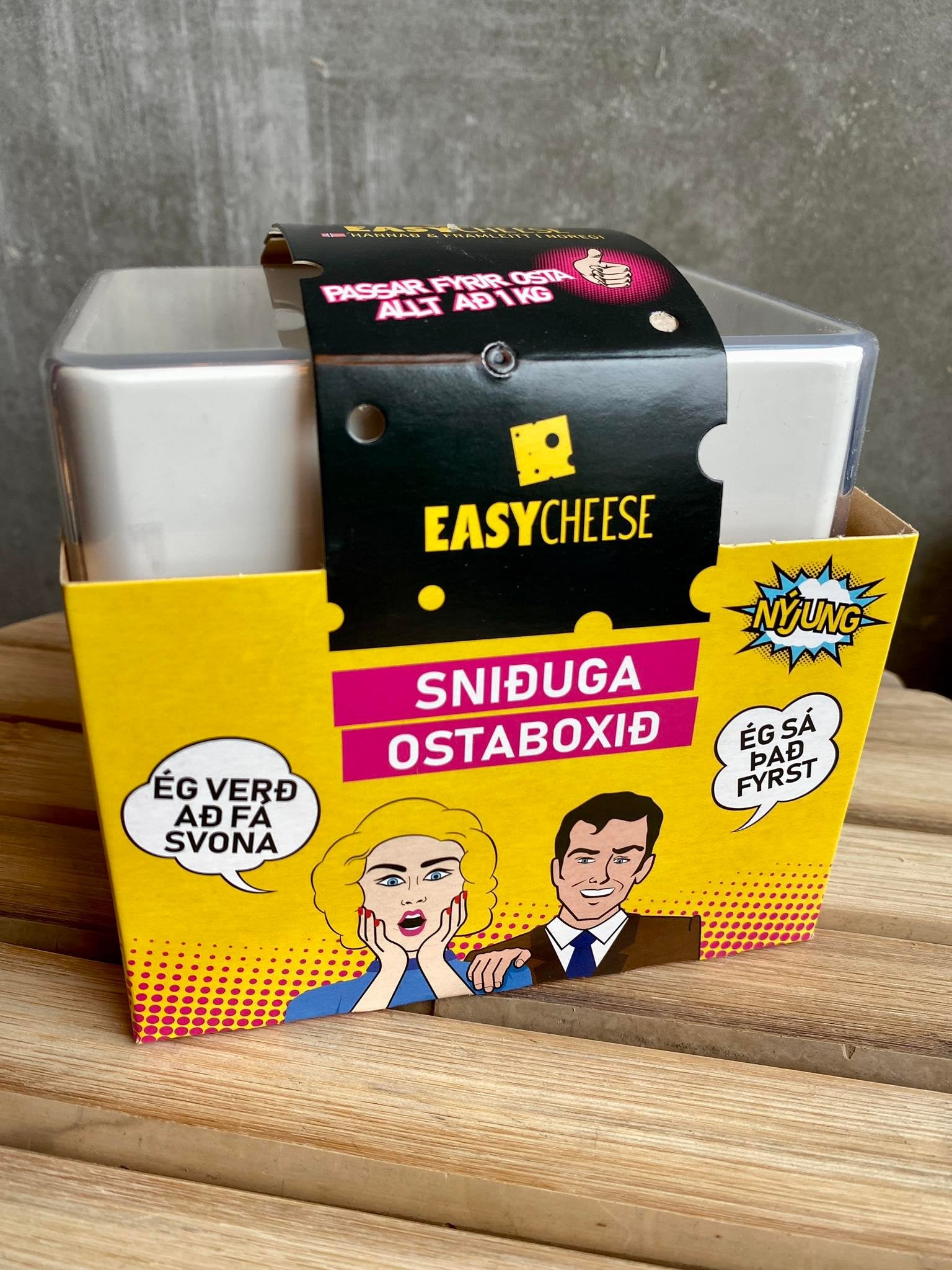 Ostaboxið - Easy cheese SVART